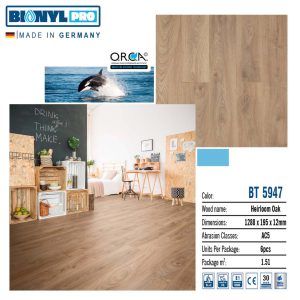 Sàn gỗ Binyl Pro BT 5947 12mm