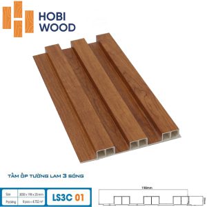 Tấm ốp lam 3 sóng cao Hobi LS3C 01